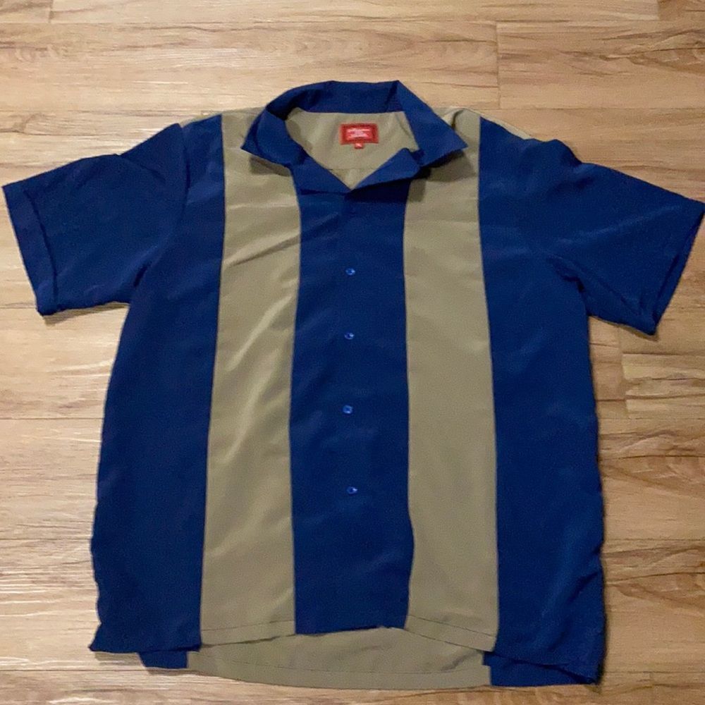 Maximos USA Yucatán button up 100% Polyester comfy shirt